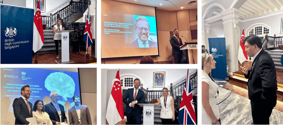Lifebit was honoured to participate in a symposium jointly organised by the British High Commission and the Singapore Health Technologies Consortium in Singapore