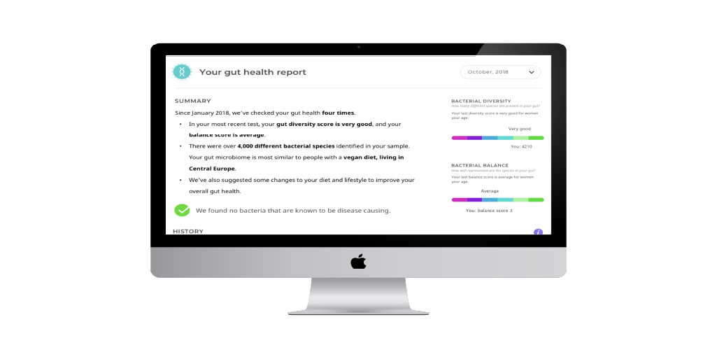 UX/UI designer insights for creating a user-friendly AI-based gut microbiome analysis platform