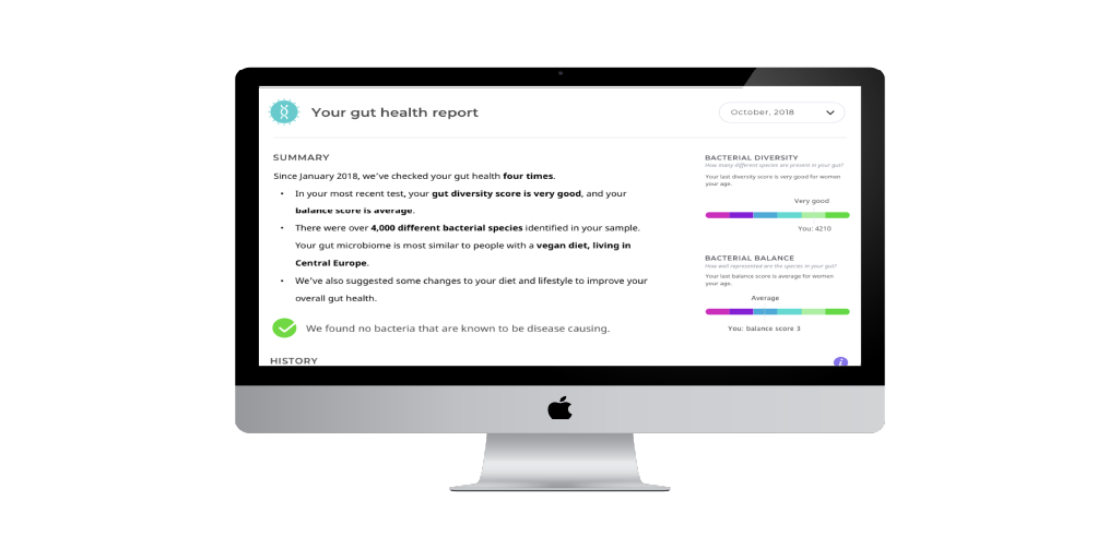 UX/UI designer insights for creating a user-friendly AI-based gut microbiome analysis platform