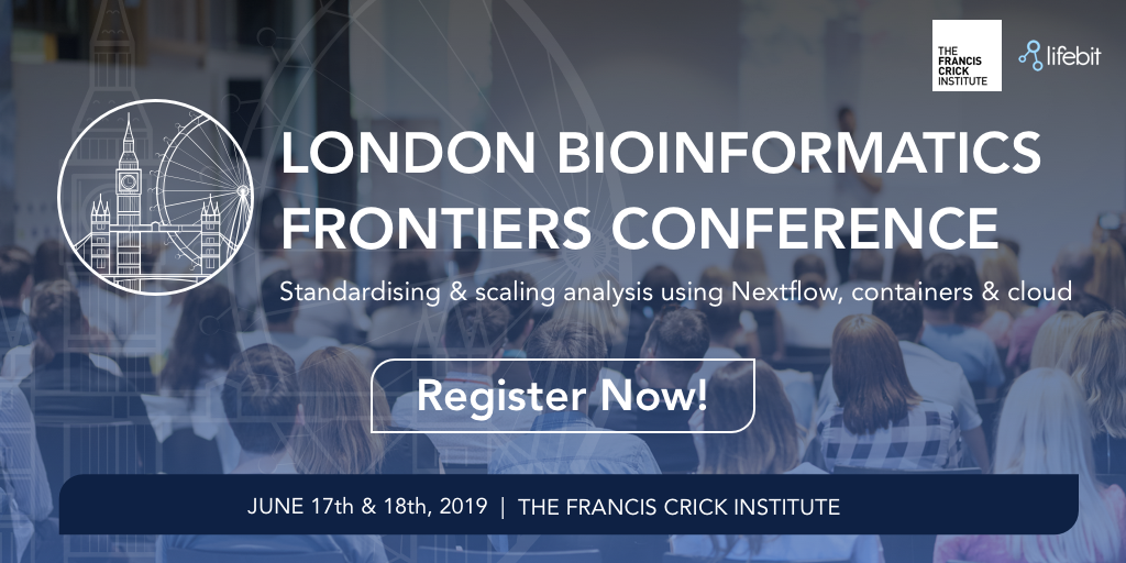 The London Bioinformatics Frontiers Conference is coming!